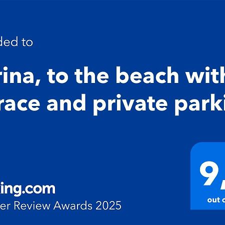 סאבונה Karina, To The Beach With Terrace And Private Parking מראה חיצוני תמונה